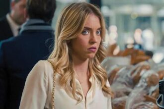 Sydney Sweeney evita polêmica e foca em filme biográfico na estreia em Toronto