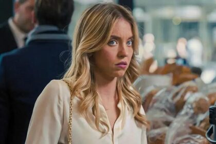 Sydney Sweeney evita polêmica e foca em filme biográfico na estreia em Toronto