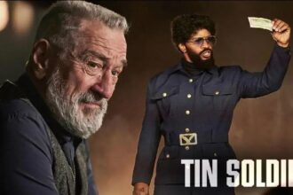 Tin Soldier (2025): Um thriller de ação confuso com um elenco de peso