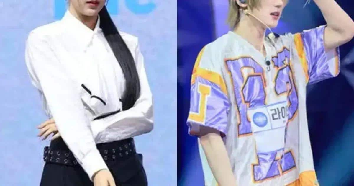 Yoon Jiyoon, ex-integrante do IZNA, é vista com trainees após saída do grupo