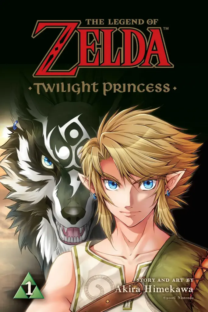 Capa do Volume 1 de The Legend of Zelda: Twilight Princess