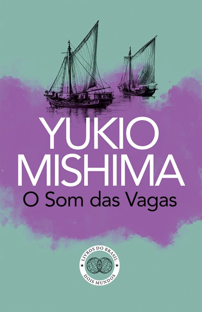 capa O Som das Vagas de Yukio Mishima pela Livros do Brasil em Portugal (1)