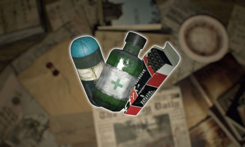 crafting Resident Evil 7