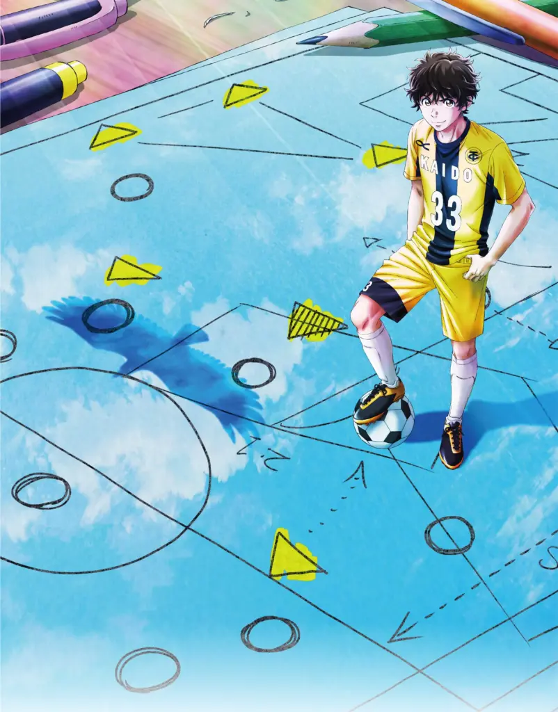 Arte promocional da 2ª temporada de Aoashi