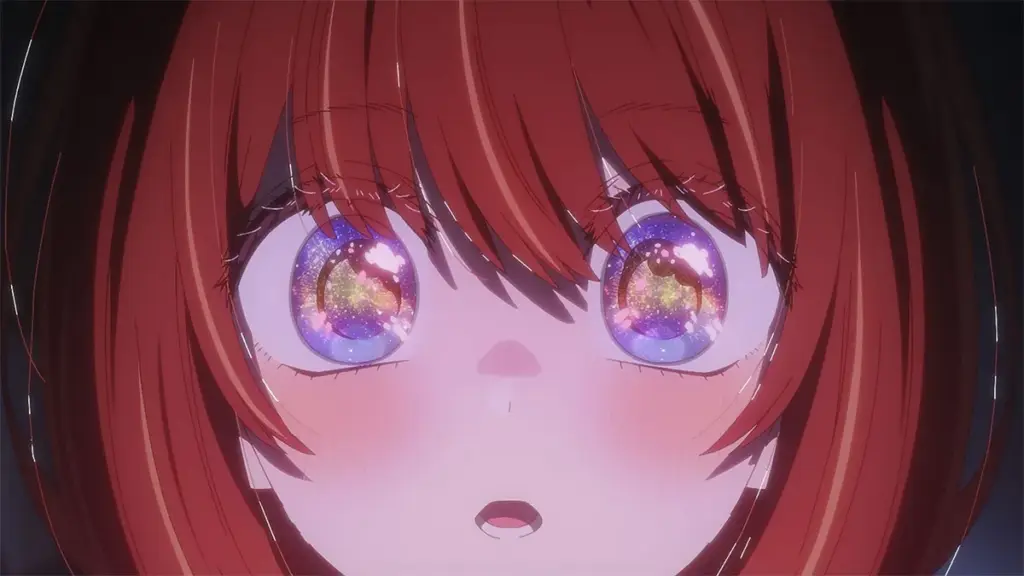 Kana em cena do final da 3ª temporada de Oshi no Ko