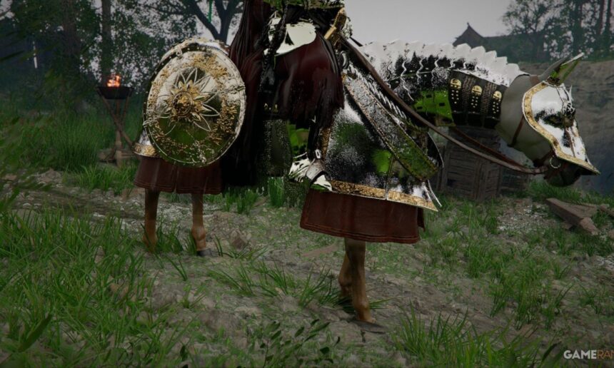 armaduras para cavalo Crimson Desert