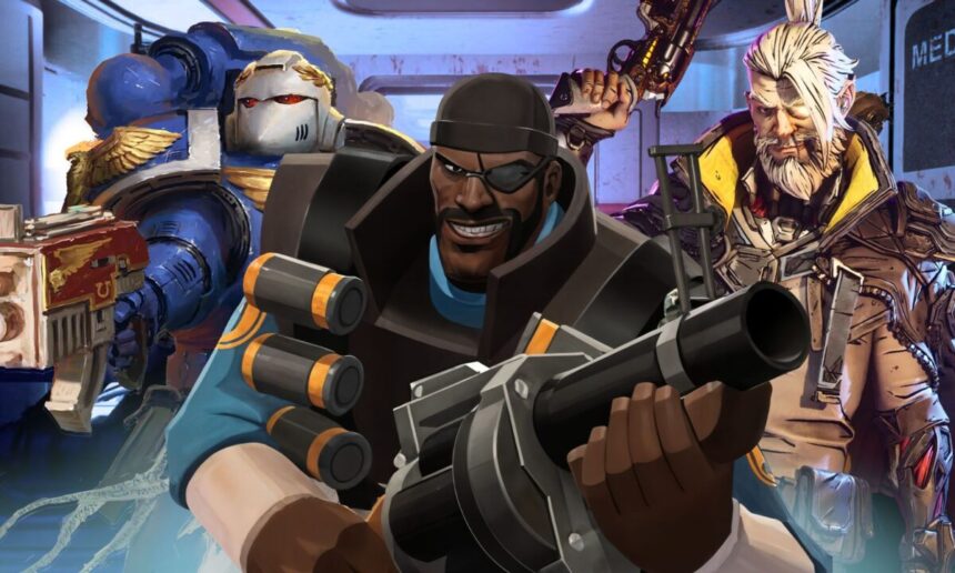 armas em jogos de FPS