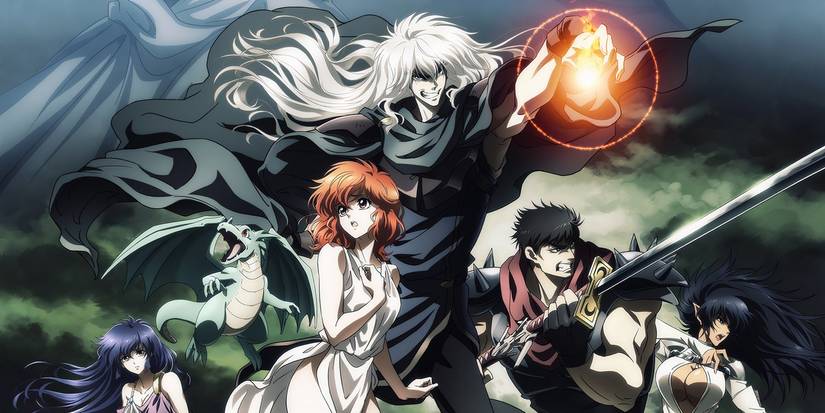 Key visual for Bastard!! season 1