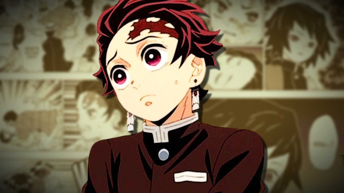 Demon Slayer's Tanjiro Thinking Over Manga Panels