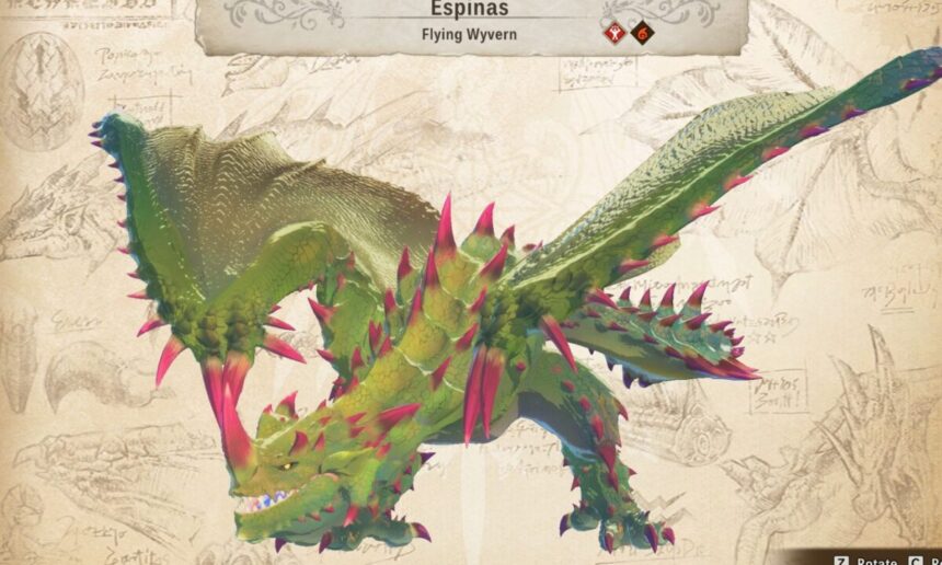 Espinas Monster Hunter Stories 3