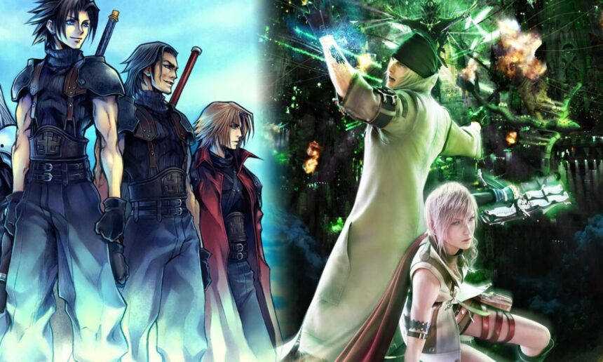evolução dos personagens em Final Fantasy
