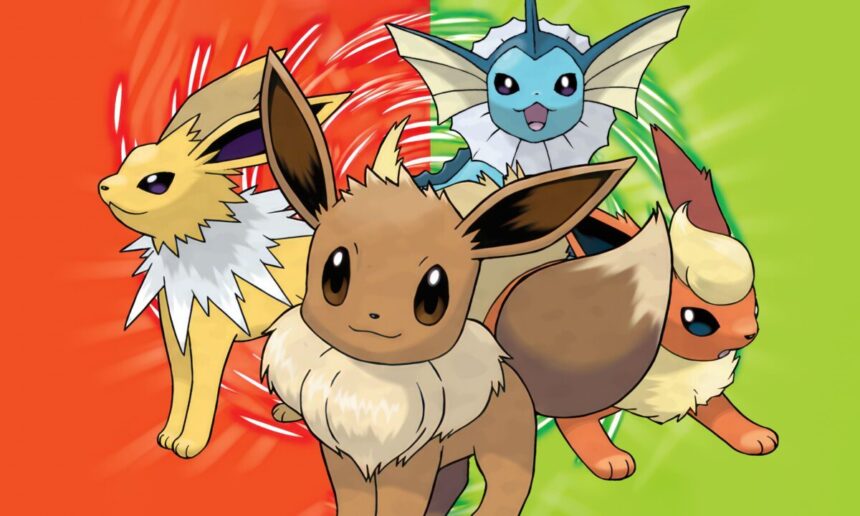 evoluções do Eevee
