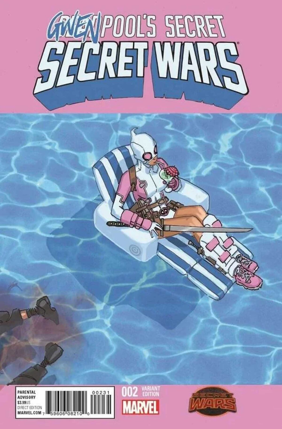 GWENPOOL'S FIRST APPEARANCE ON VARIANT COVER