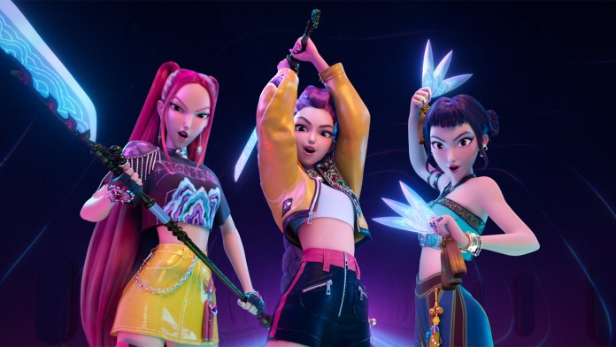 KPop Demon Hunters visual