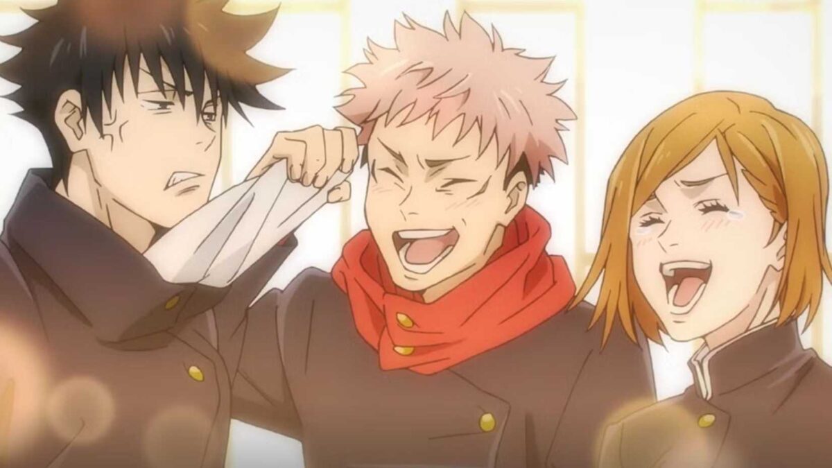 Megumi, Yuji and Nobara from Jujutsu Kaisen
