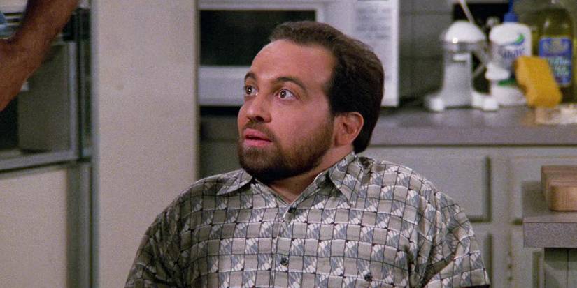 Mickey looking surprised in Seinfeld