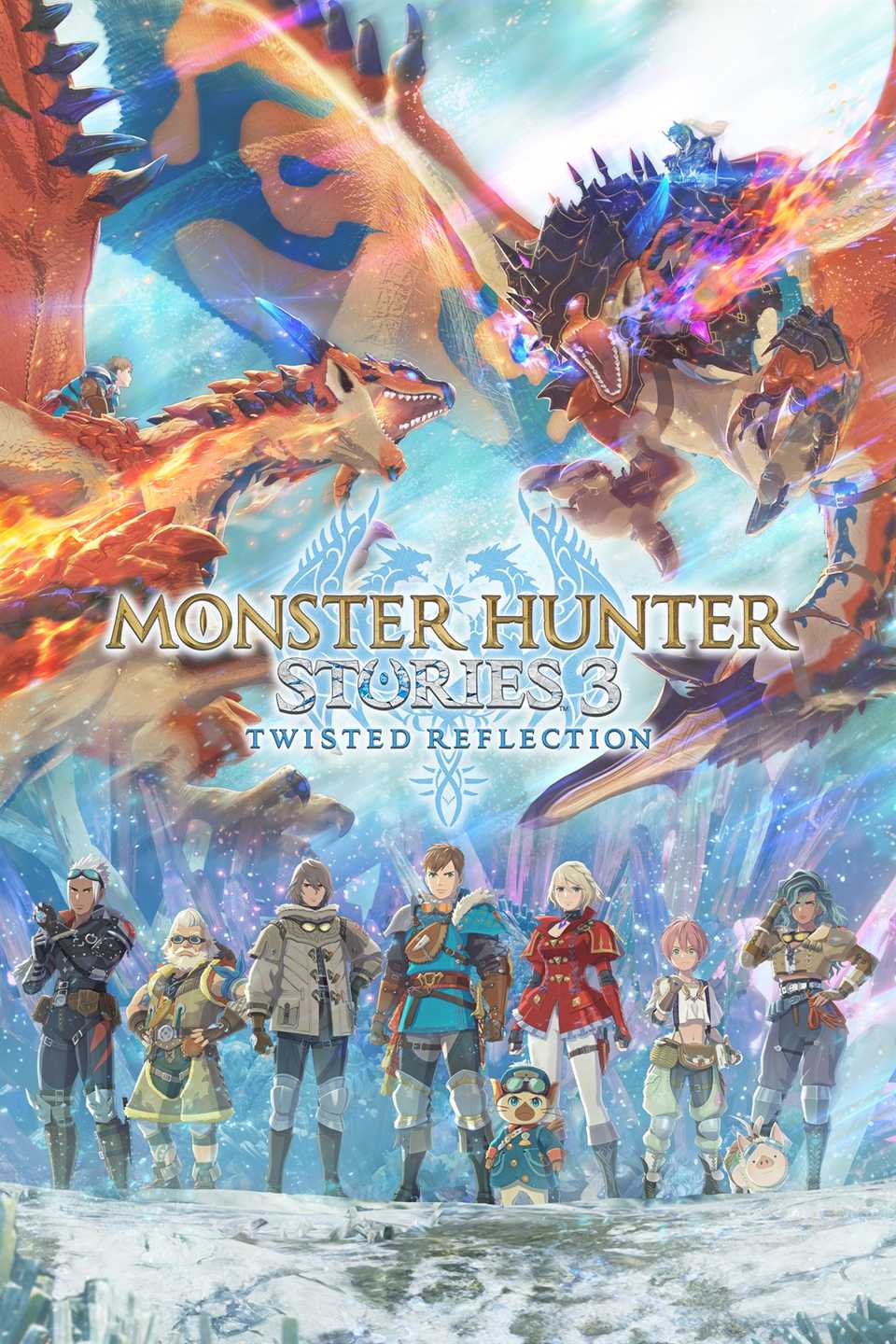 Monster Hunter Stories 3 Twisted Reflection Tag Page Cover Art