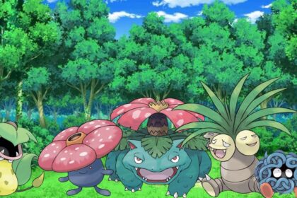 Pokémon do Tipo Grama