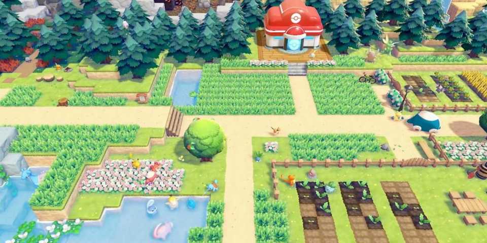 Pokemon Pokopia gameplay