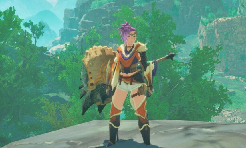 remover capacete Monster Hunter Stories 3