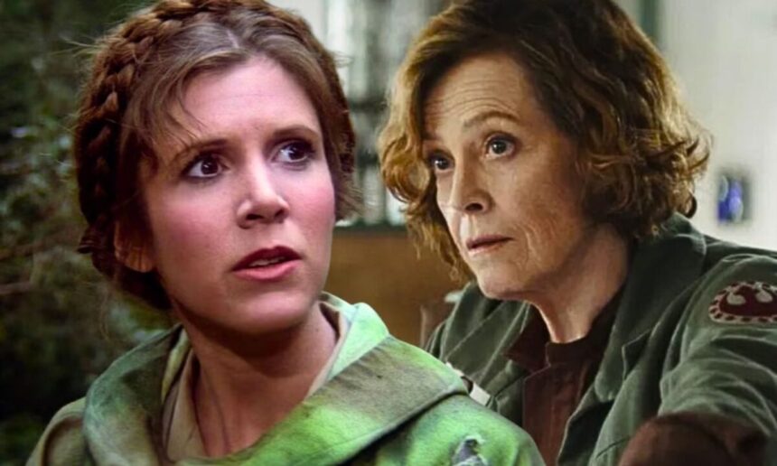 Sigourney Weaver O Mandaloriano