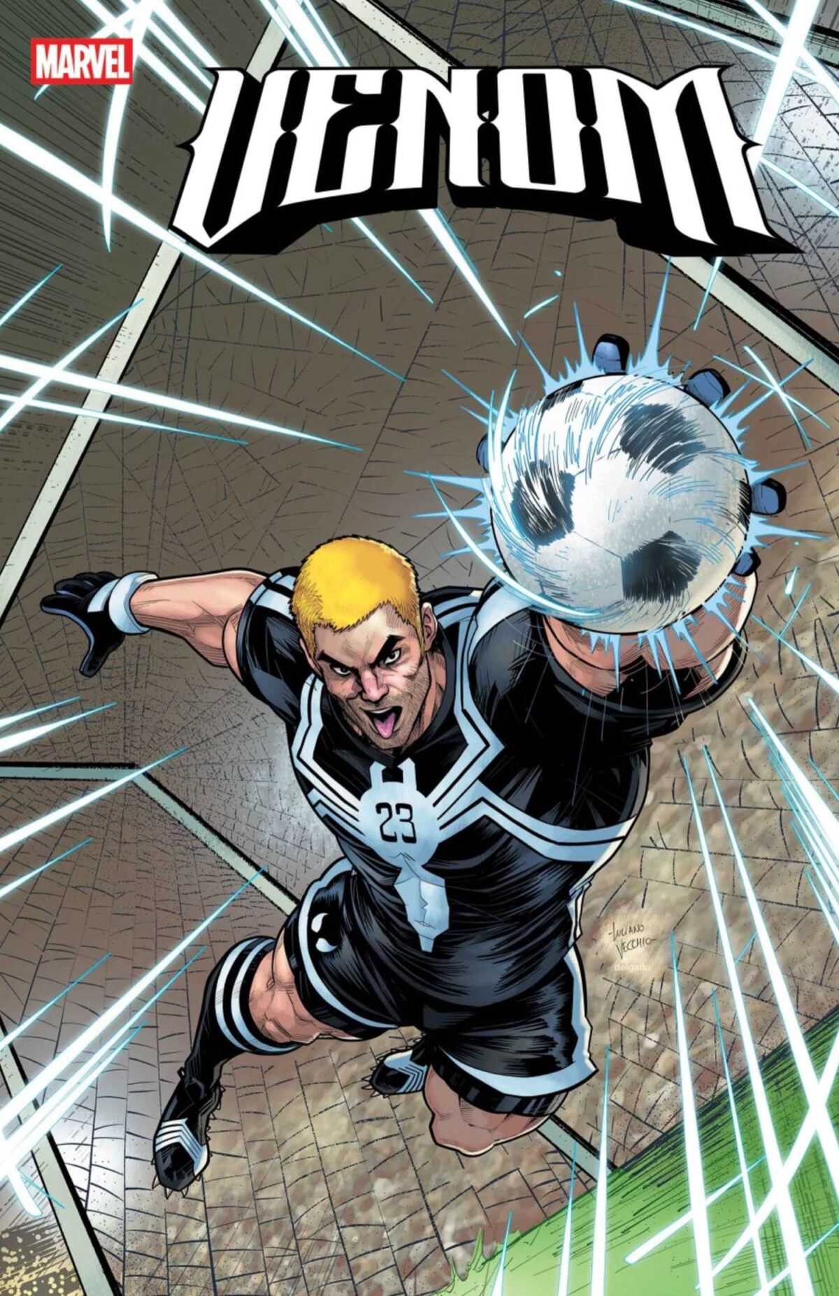 Venom #259 Luciano Vecchio Marvel Soccer Variant