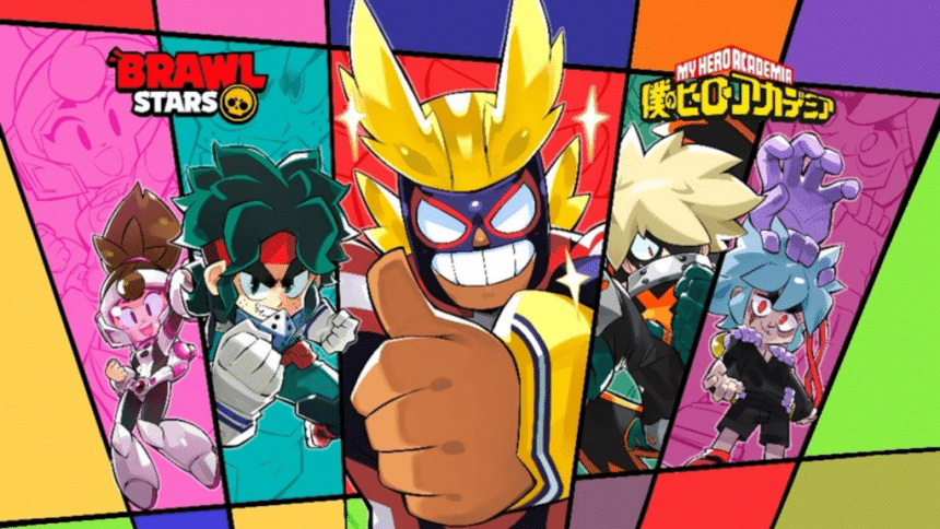 Brawl Stars x My Hero Academia: Novas Skins Reveladas! - Brawl Stars My Hero Academia