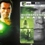 Eraser em 4K: Edição Steelbook Revela Novos Extras - Eraser 4K Blu-ray