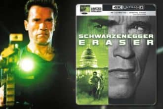 Eraser em 4K: Edição Steelbook Revela Novos Extras - Eraser 4K Blu-ray
