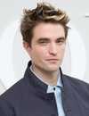 Headshot Of Robert Pattinson In The Dior Homme Menswear Spring/Summer 2025 show