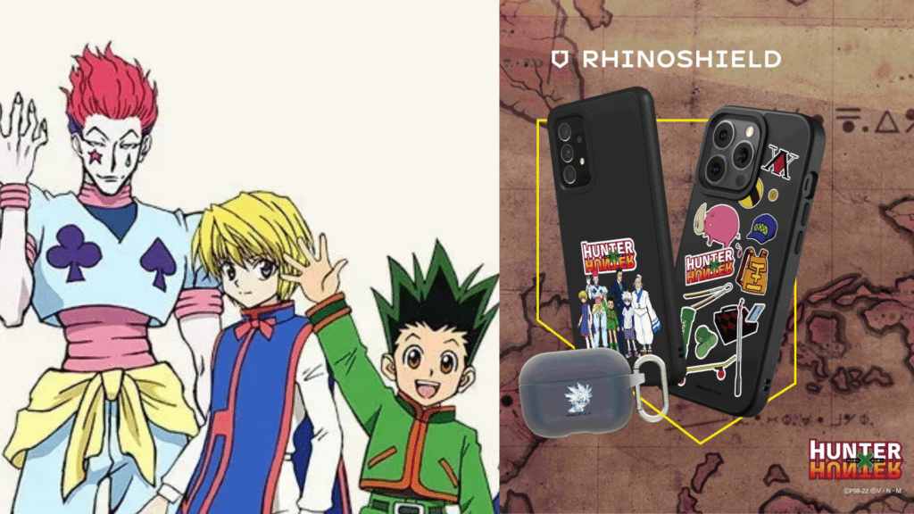RHINOSHIELD Lança Coleção Tech de Hunter x Hunter - RHINOSHIELD Hunter x Hunter