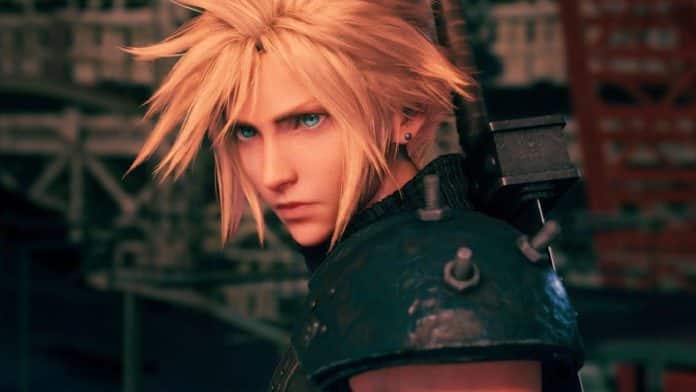 Final Fantasy VII Remake - Capa do Jogo Capa do jogo Final Fantasy VII Remake mostrando Cloud Strife e Midgar.