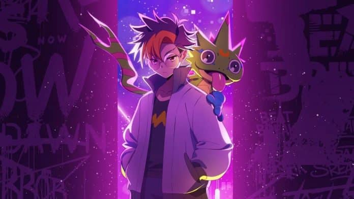 Digimon Beatbreak: A Nova Era da Franquia Imagem da série Digimon Beatbreak com personagens em destaque