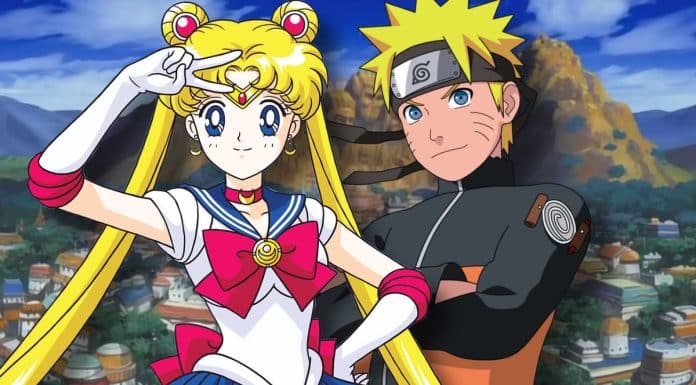 Como Sailor Moon Influenciou o Sucesso de Naruto e o Gênero Shonen Sailor Moon e Naruto lado a lado