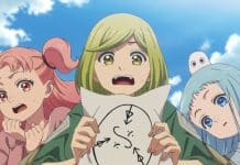 Witch Hat Atelier Episódio 9: Noite Sem Sono e Segredos Embrulhados em Magia Coco em um momento de descoberta mágica em Witch Hat Atelier