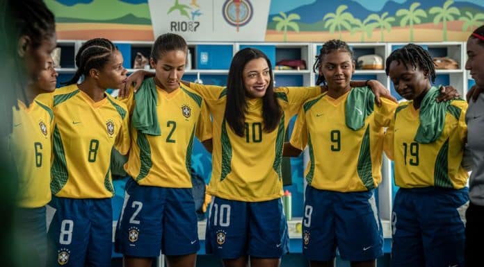 Cinebiografia de Marta Vieira da Silva: Primeiras Filmagens no Brasil e Expectativas para o Lançamento Marta Vieira da Silva em cena do filme