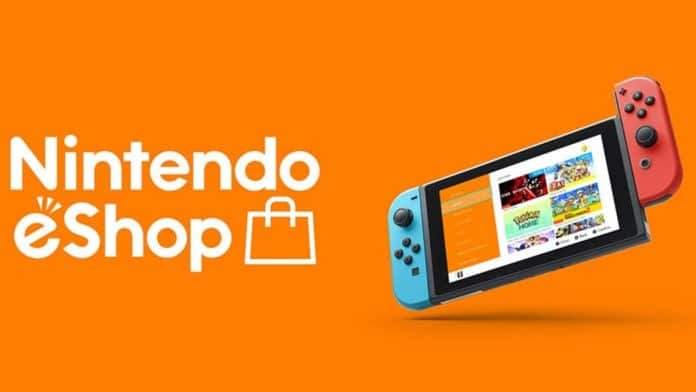Experiência melhorada na eShop do Nintendo Switch Nintendo Switch com eShop aberta