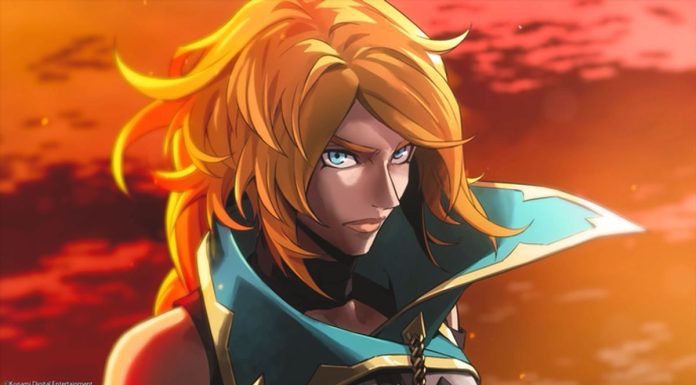 Castlevania: Belmont’s Curse – Um Retorno Clássico com Novas Perspectivas Imagem do jogo Castlevania: Belmont's Curse mostrando a estética gótica e personagens em combate