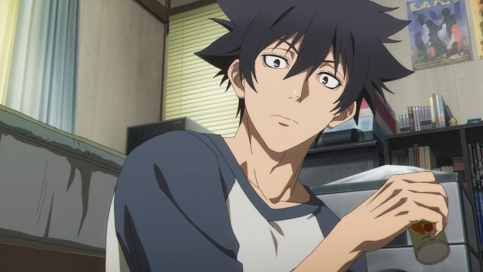 Anime BLACK TORCH: Jiro Azuma e o gato Rago Anime BLACK TORCH com Jiro e Rago