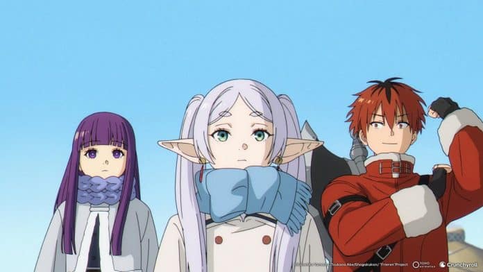 Nova Ilustração de Frieren Celebra 3 Anos do Anime - Frieren