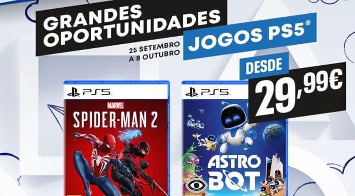 Promoção Imperdível: Jogos PS5 com Descontos de Até 50€ Promoção Imperdível: Jogos PS5 com Descontos de Até 50€ - promoção PlayStation 5