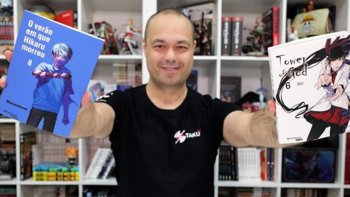 Novos Volumes de Hikaru Morreu e Tower of God - novos volumes de mangá Novos Volumes de Hikaru Morreu e Tower of God - novos volumes de mangá